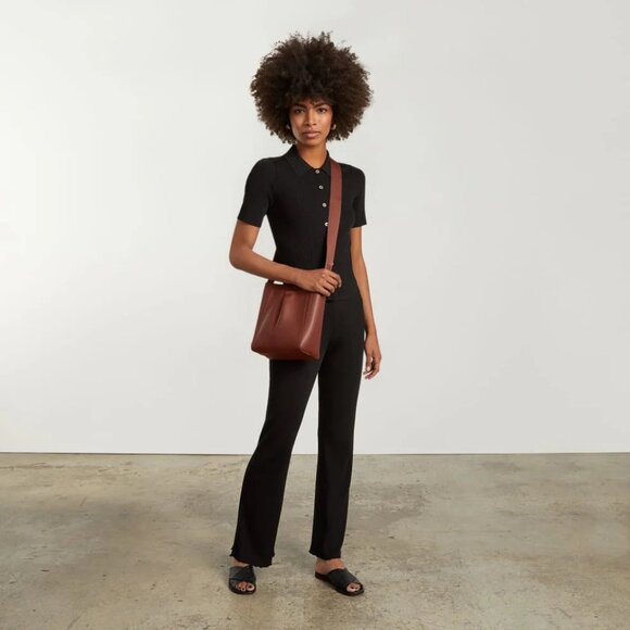 Everlane The Mini Studio Bag in Mahogany - Picture 2 of 6
